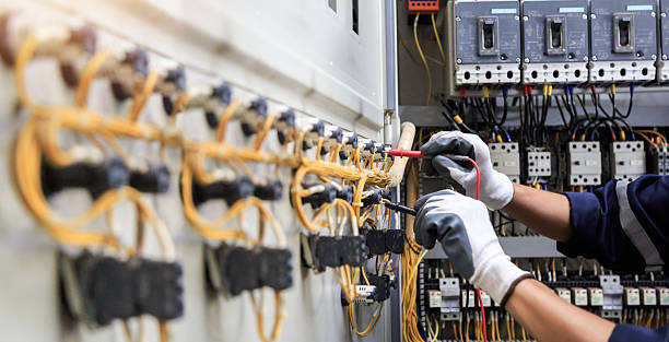 Professional Electrician technician working in Naples, UT
